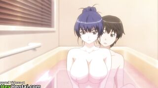 Amazing busty teen gets hot creampie