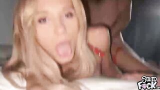 Petite Stepsister sucks Cock and Fucks on Cam POV