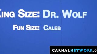 Caleb Anthony âs hole was taken over by Dr Wolf's massive and long shaft in barebac