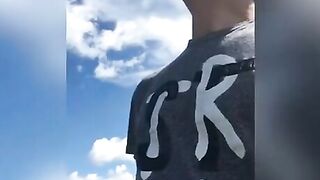 420 Smoking, Outdoor Blowjob and Sex with a View