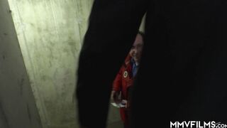Happy blondie ride dick