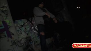 Trashy outdoors pounded