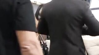 Morena gostosa do rabão fudendo com o negão dotado