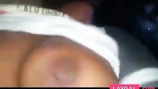 Black Amateur Cheats on the Phone