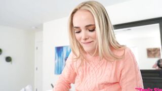 Stepmom Lets Creampie To Keep Warm