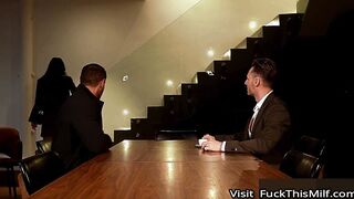 Sodomized in front of her husband
