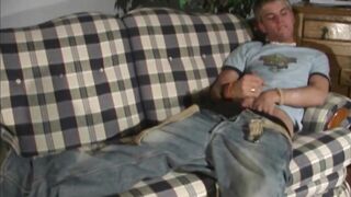 Big-Cock Twink Jerks Off on Webcam