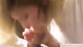 Blonde Friend Sucking My Dick