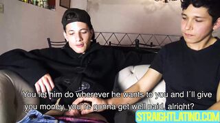 Slutty gay Remo submits to straight stud Ayuns swift ass pouncing