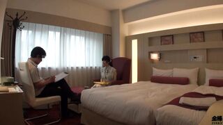 Old Japanese ex-wife demurely gets naked stark nude for JAV debut
