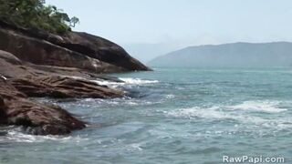 Hardcore Dude Have Wild Sex By The Beach