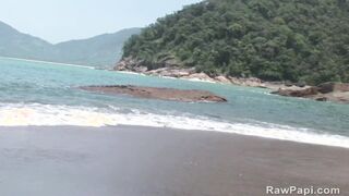 Hardcore Dude Have Wild Sex By The Beach
