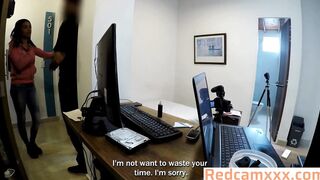 Obedient Latina Satisfying A Fake Agent
