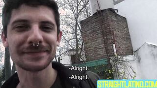Mustached Marc savors my lean boner and big balls for extra cash