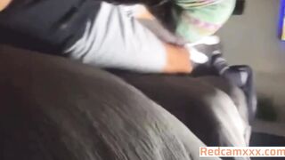 Latina Student Vs 9 Inch White Cock