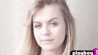 Hot natural tits passion posing session
