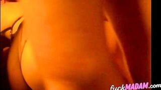 Redhead German MILF tries anal for the first time in stockings.