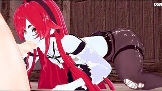 Eris Greyrat get Fucked Mushoku Tensei 1