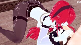 Eris Greyrat get Fucked Mushoku Tensei 1
