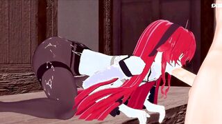 Eris Greyrat get Fucked Mushoku Tensei 1