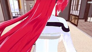 Eris Greyrat get Fucked Mushoku Tensei 2