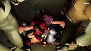 Werewolf Gangbang