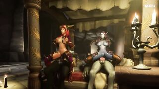 Werewolf Gangbang