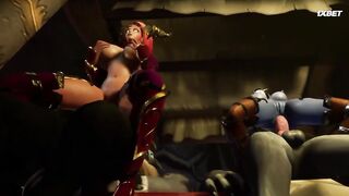Werewolf Gangbang
