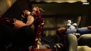 Werewolf Gangbang