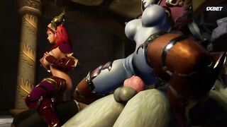 Werewolf Gangbang