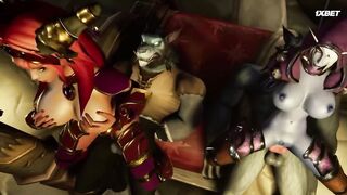 Werewolf Gangbang