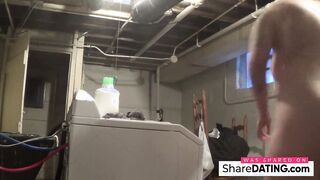 Doing Laundry Naked, But My Neighbors Can Hear Me!