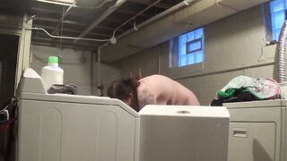 Doing Laundry Naked, But My Neighbors Can Hear Me!