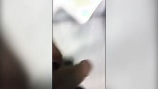 Big Black Cock Masturbation at Work