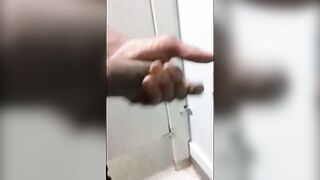 Big Black Cock Masturbation at Work
