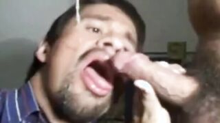 Amateur Man Gets a Nice Load