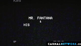 Uncle Rick Fantana slowly and skilfully thrusts his throbbing dick inside Oliver's as