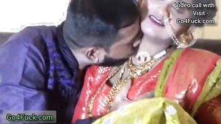 Newly Married Indian Bhabhi Ishmita Hardcore Honeymoon First night sex with Husband