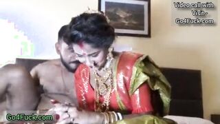 Newly Married Indian Bhabhi Ishmita Hardcore Honeymoon First night sex with Husband