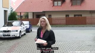 Czech Amateurs 6 Beautiful and horny blonde