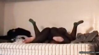 Black Aunt and Uncle shagging in guest room