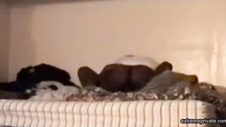 Black Aunt and Uncle shagging in guest room
