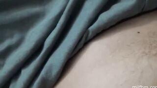 Fucking my Hot Sizzling Stepmom on couch in POV.