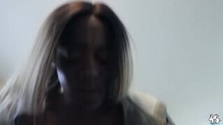 Sexy Ebony Interracial || POV Fuck || Big Boobs-Big Ass.