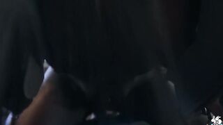 Sexy Ebony Interracial || POV Fuck || Big Boobs-Big Ass.