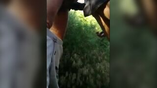 Old Daddies Bareback in the Great Outdoors