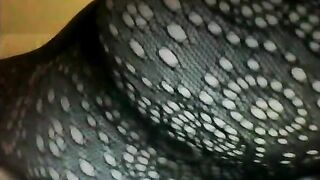 Fat Tranny Ass Anal in Pantyhose