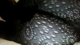 Fat Tranny Ass Anal in Pantyhose