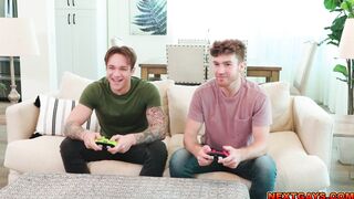 Jayden reconnecting with his old friend Carter