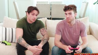 Jayden reconnecting with his old friend Carter